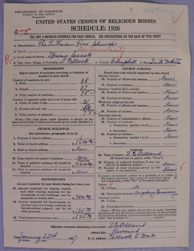 Scan of Lutheran Free Church: 337