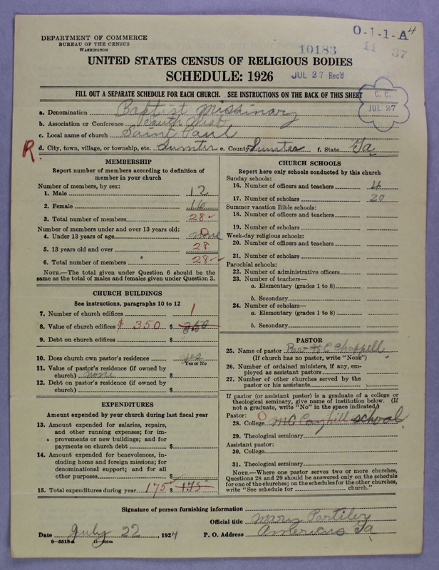Scan of Negro Baptists: 10183