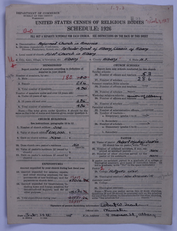 Scan of Reformed Church in America: 3