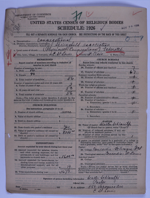 Scan of Federated Churches: