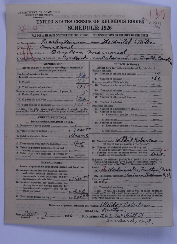 Scan of Presbyterian Church in the United States: 801
