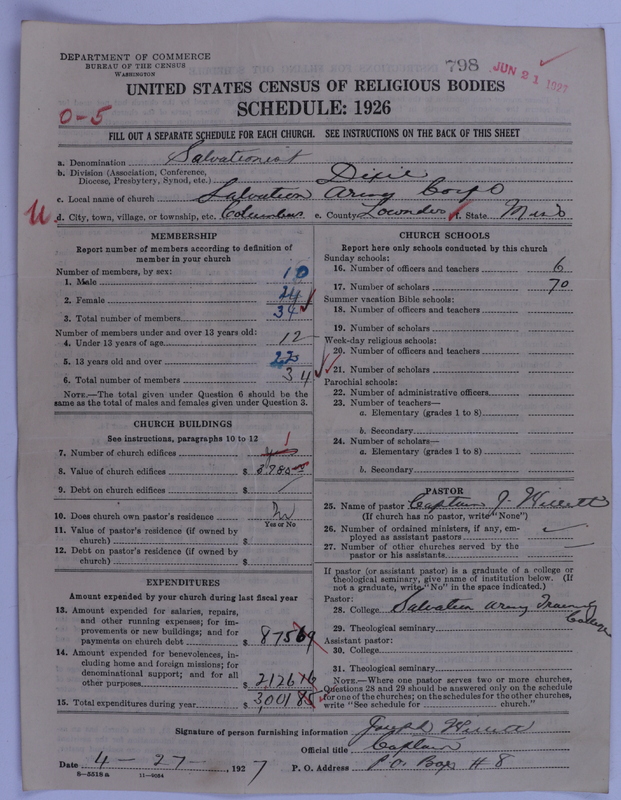 Scan of Salvation Army: 798