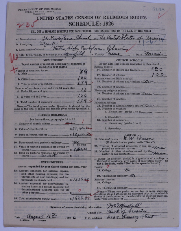Scan of Presbyterian Church in the United States of America: 5148