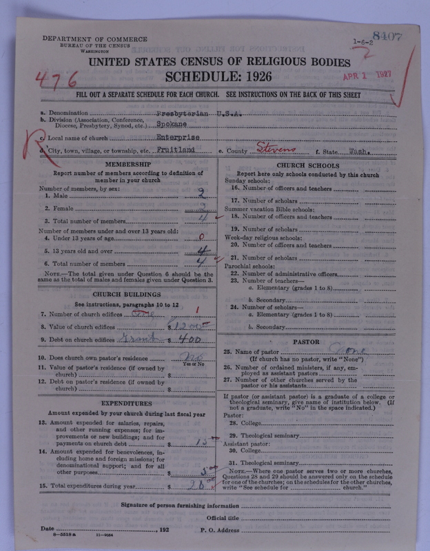 Scan of Presbyterian Church in the United States of America: 8407