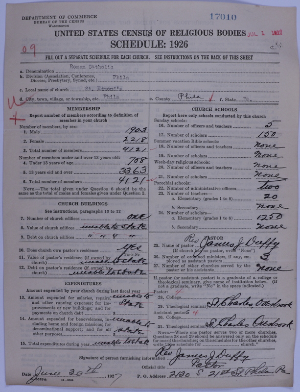 Scan of Roman Catholic Church: 17010