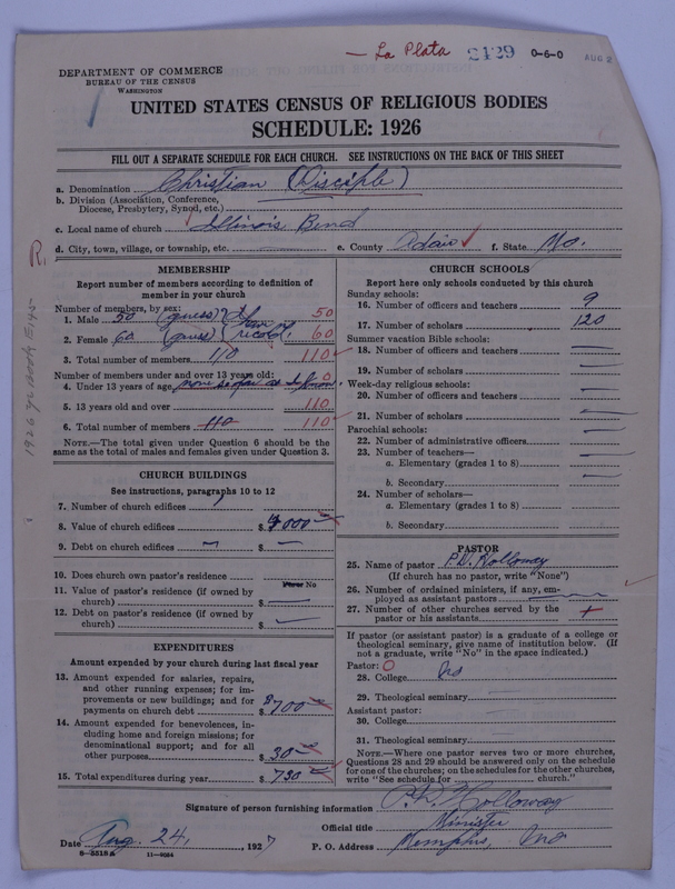 Scan of Disciples of Christ: 2429