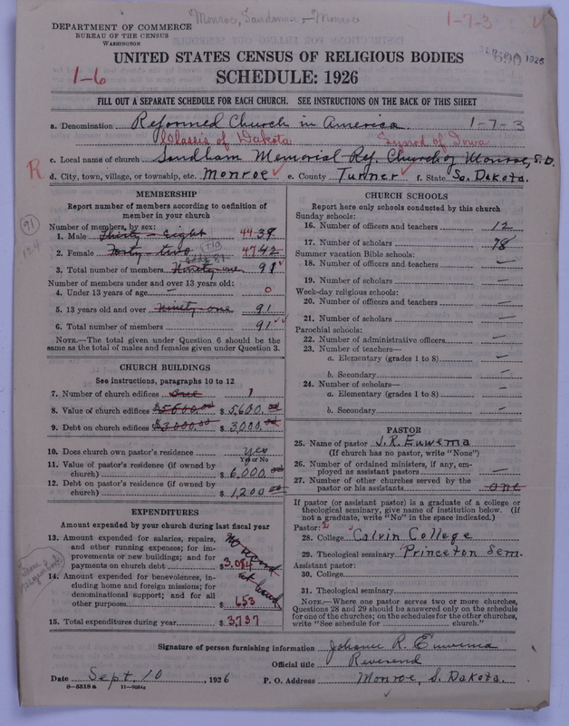 Scan of Reformed Church in America: 690