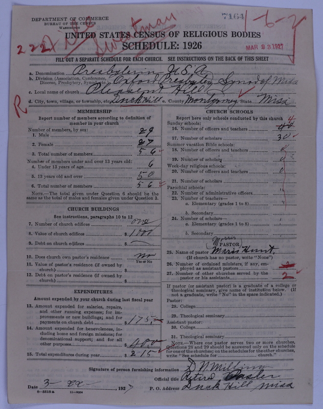 Scan of Presbyterian Church in the United States of America: 7164