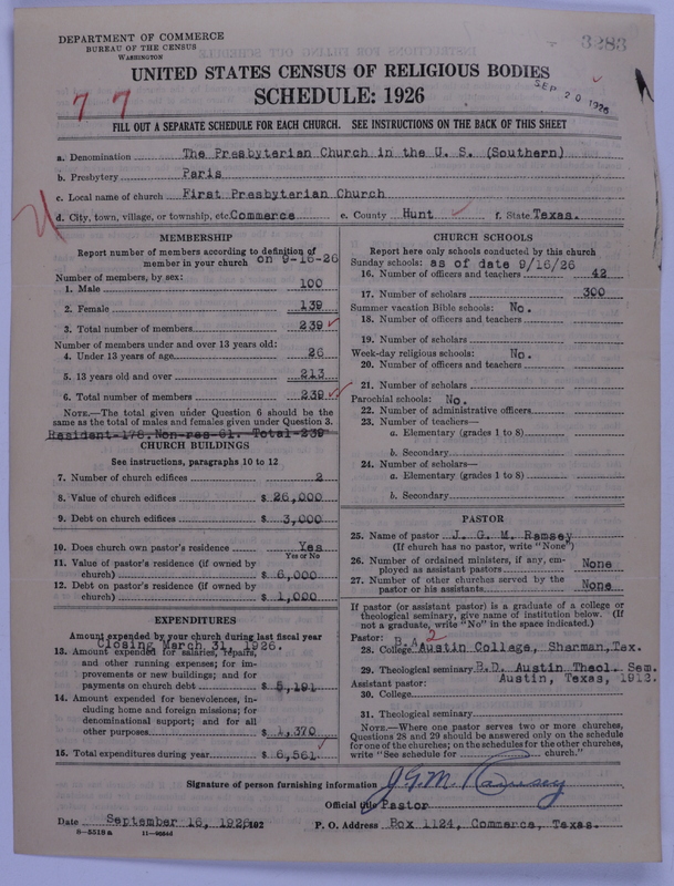 Scan of Presbyterian Church in the United States: 3283