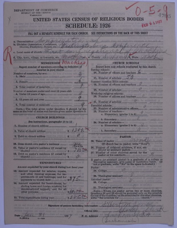 Scan of Congregational Churches: 4705
