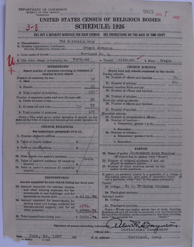 Scan of Salvation Army: 963