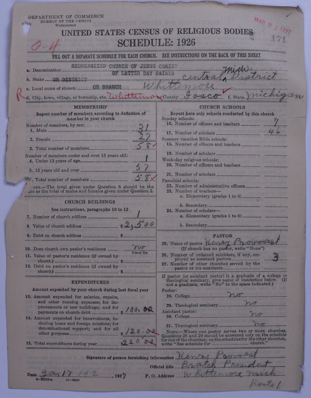 Scan of Reorganized Church of Jesus Christ of Latter Day Saints: 171