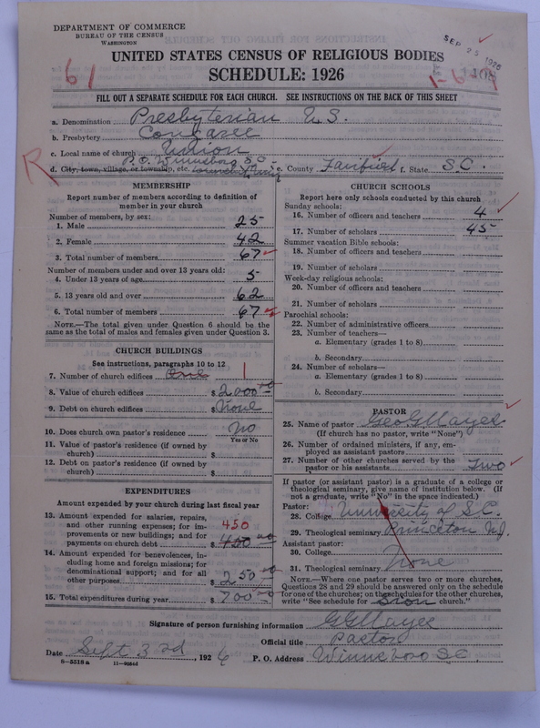 Scan of Presbyterian Church in the United States: 1408