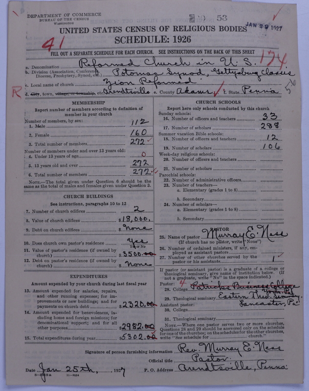 Scan of Reformed Church in the United States: 53