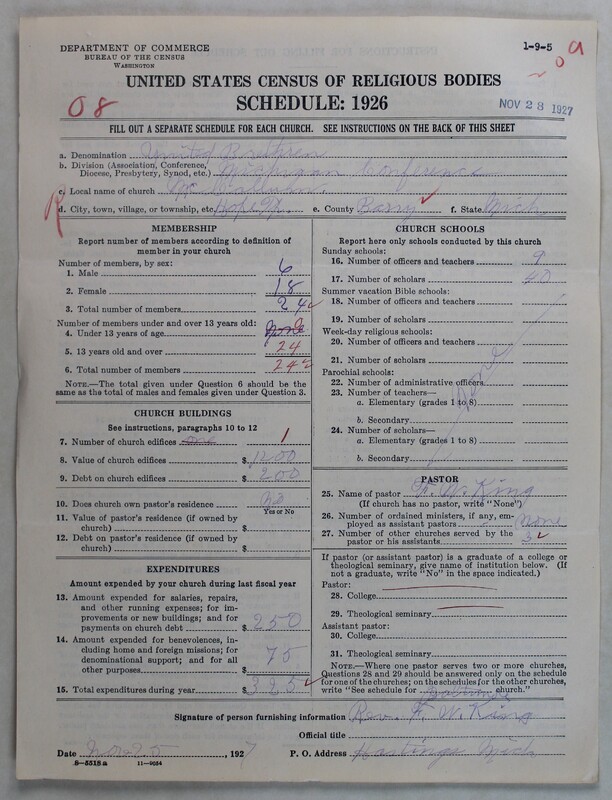Scan of Church of the United Brethren in Christ (Old Constitution): 209