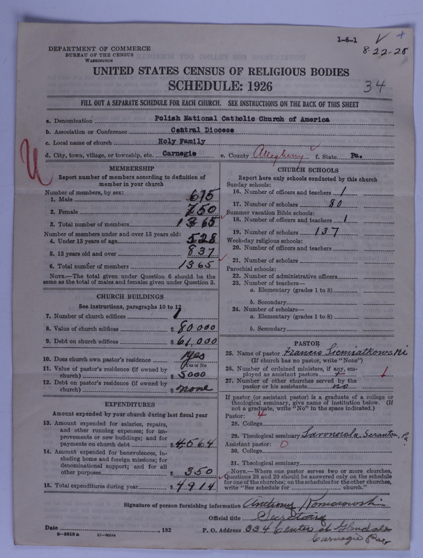Scan of Polish National Catholic Church of America: 34