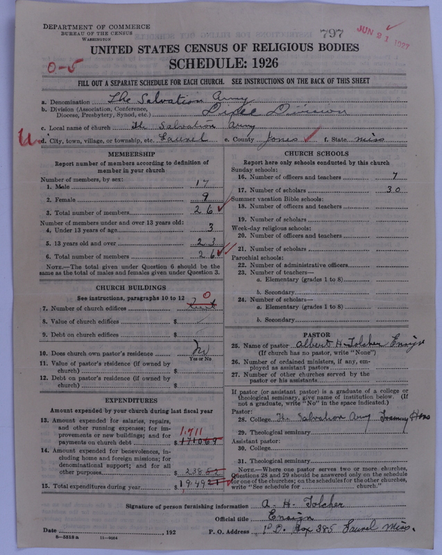 Scan of Salvation Army: 797