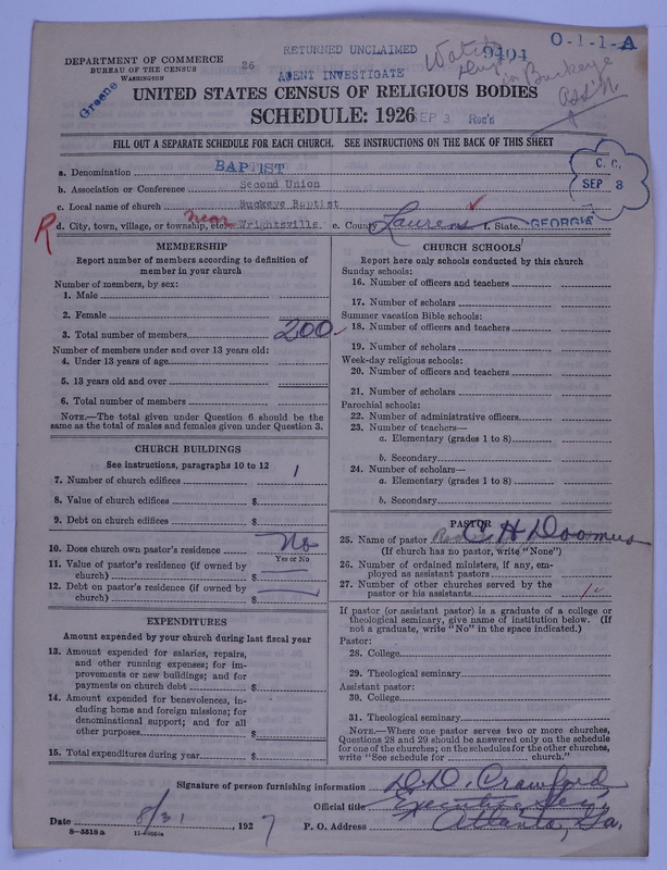 Scan of Negro Baptists: 9404