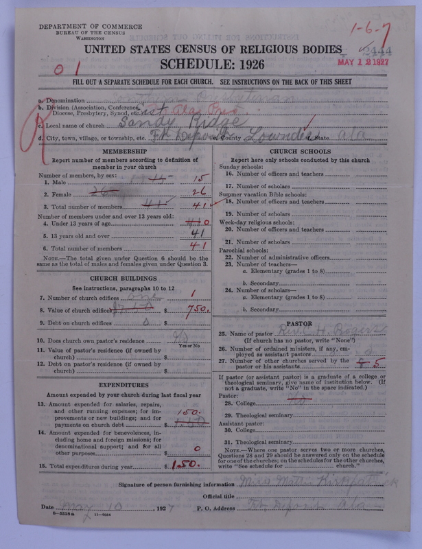 Scan of Presbyterian Church in the United States: 2444
