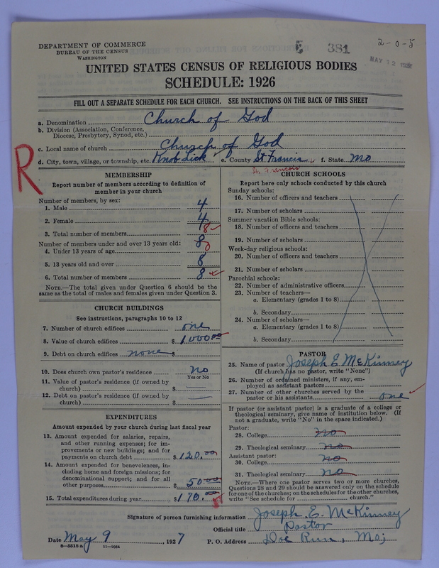 Scan of Church of God (Headquarters, Anderson, Ind.): 381