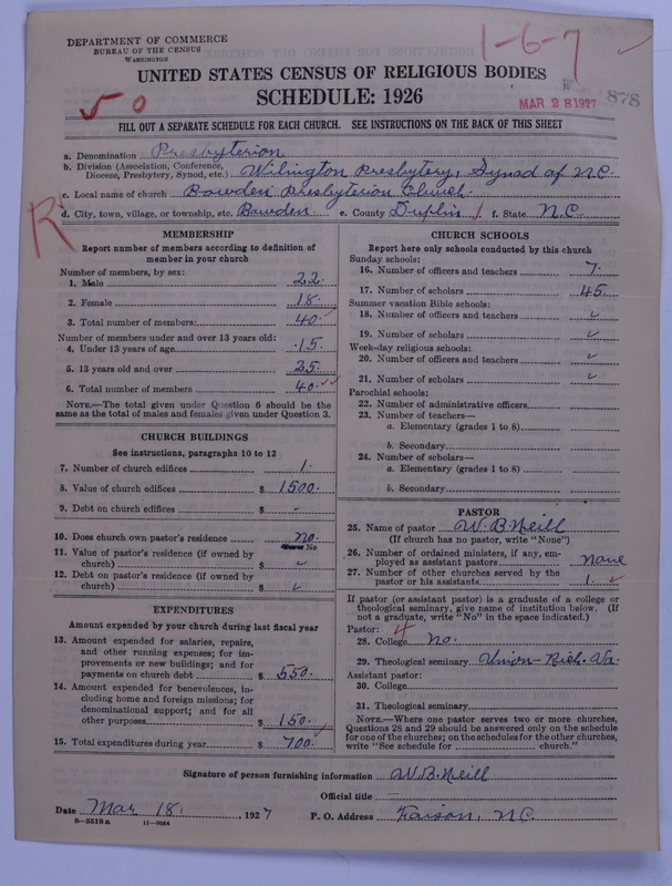Scan of Presbyterian Church in the United States: 878