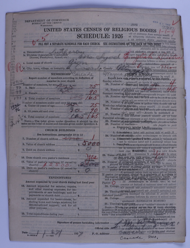 Scan of Evangelical Lutheran Synodical Conference of America: Evangelical Lutheran Synod of Missouri, Ohio, and Other States: 2392
