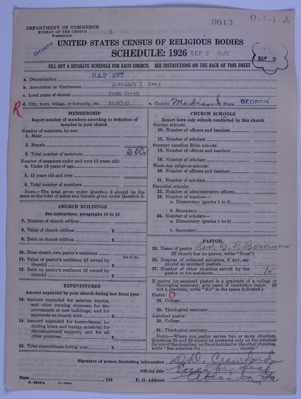 Scan of Negro Baptists: 9613