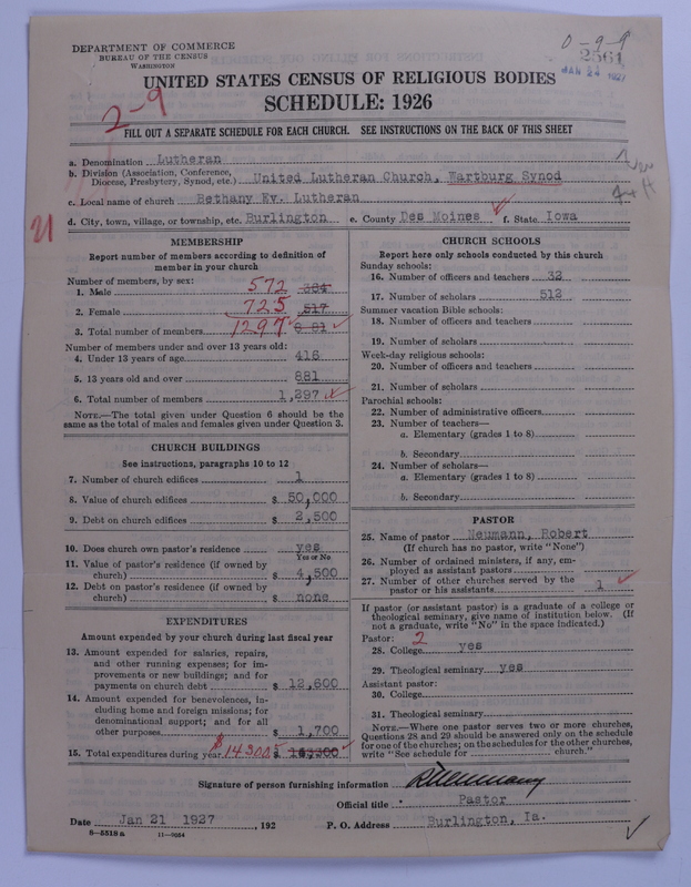 Scan of United Lutheran Church in America: 2561