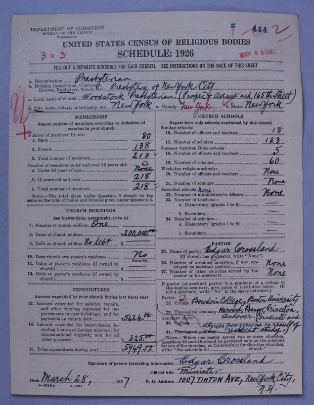 Scan of Presbyterian Church in the United States of America: 444