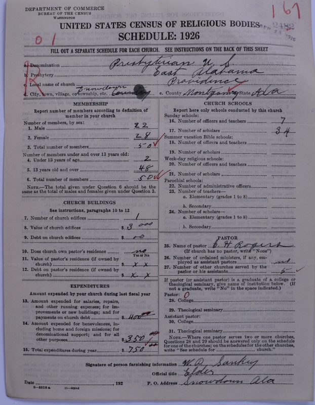 Scan of Presbyterian Church in the United States: 2482