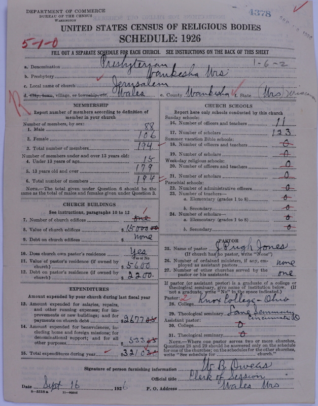 Scan of Presbyterian Church in the United States of America: 4378