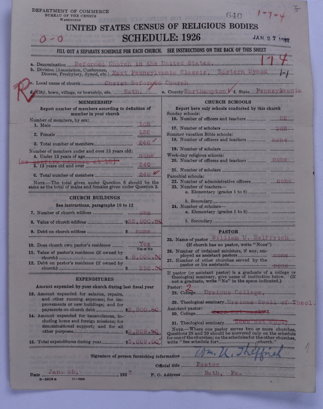 Scan of Reformed Church in the United States: 640