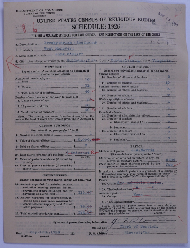Scan of Presbyterian Church in the United States: 476