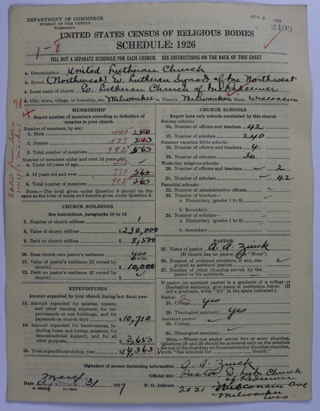 Scan of United Lutheran Church in America: 2495