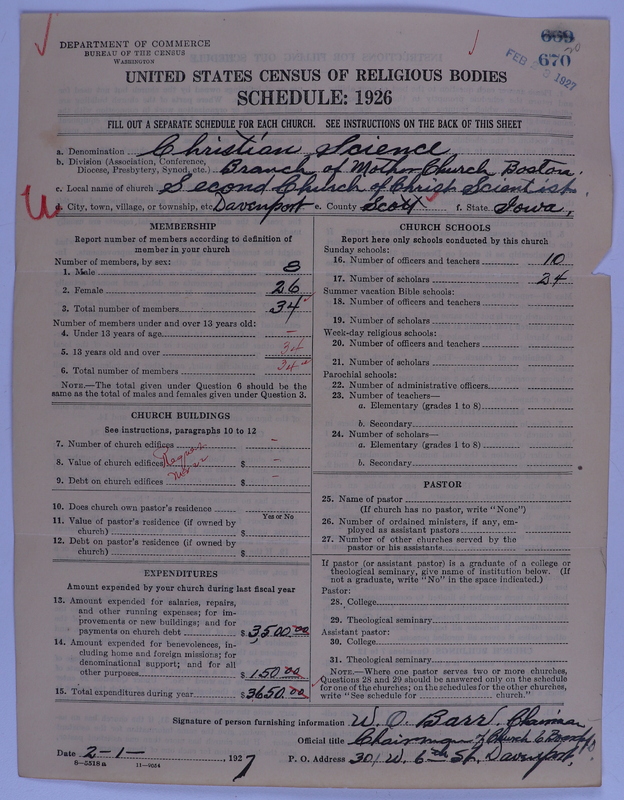 Scan of Church of Christ, Scientist: 670