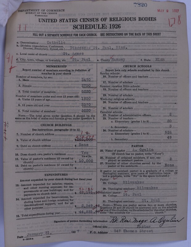 Scan of Roman Catholic Church: 7820