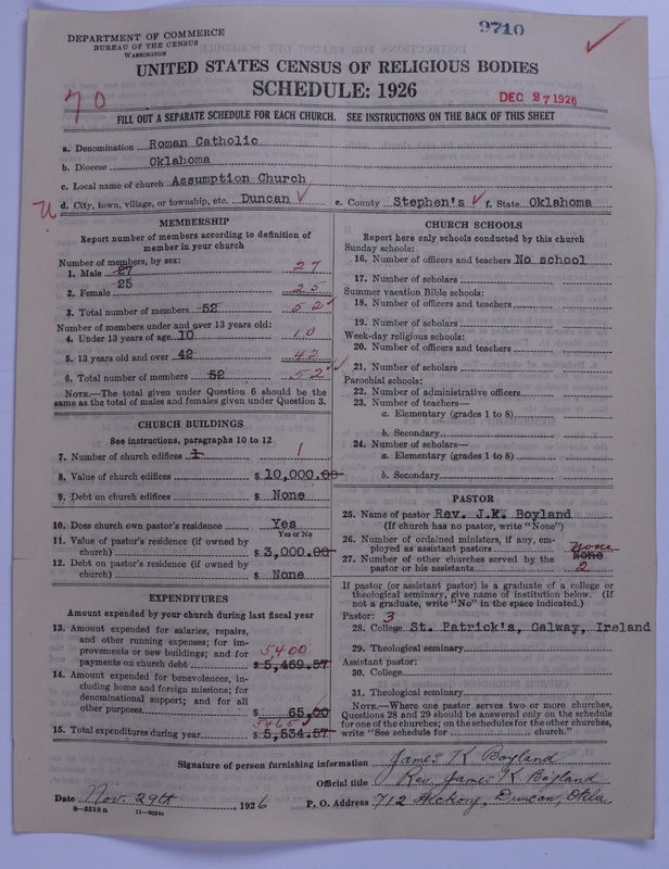 Scan of Roman Catholic Church: 9710