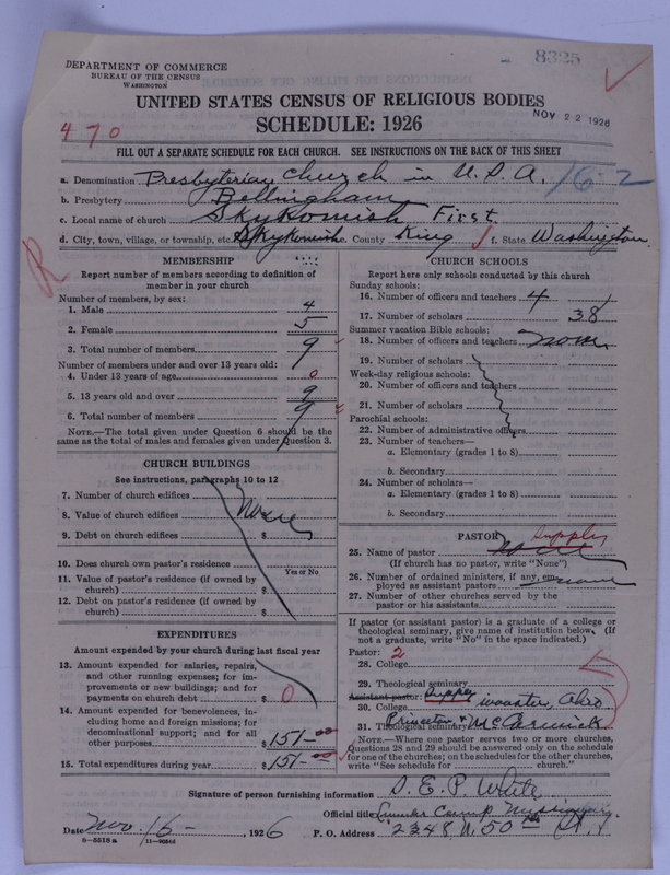 Scan of Presbyterian Church in the United States of America: 8325