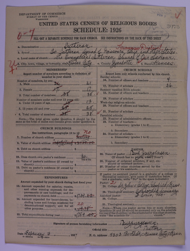 Scan of Evangelical Lutheran Synodical Conference of America: Evangelical Lutheran Synod of Missouri, Ohio, and Other States: 3075