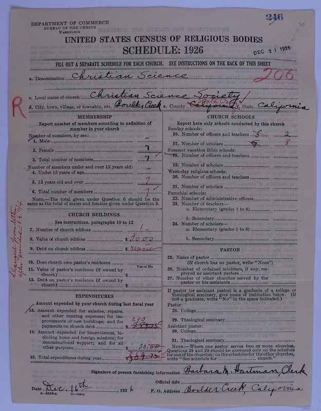 Scan of Church of Christ, Scientist: 246