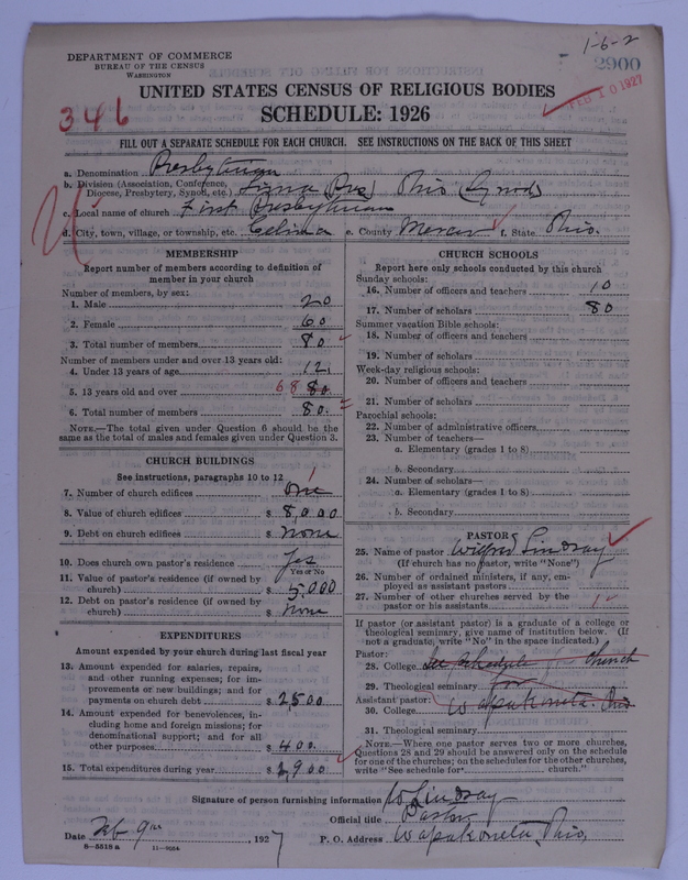 Scan of Presbyterian Church in the United States of America: 2900