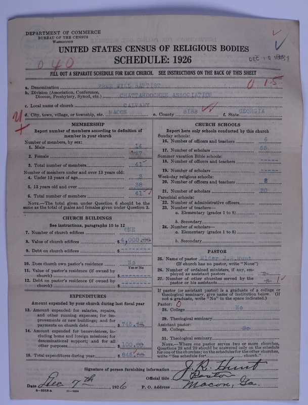 Scan of Free Will Baptists: 531
