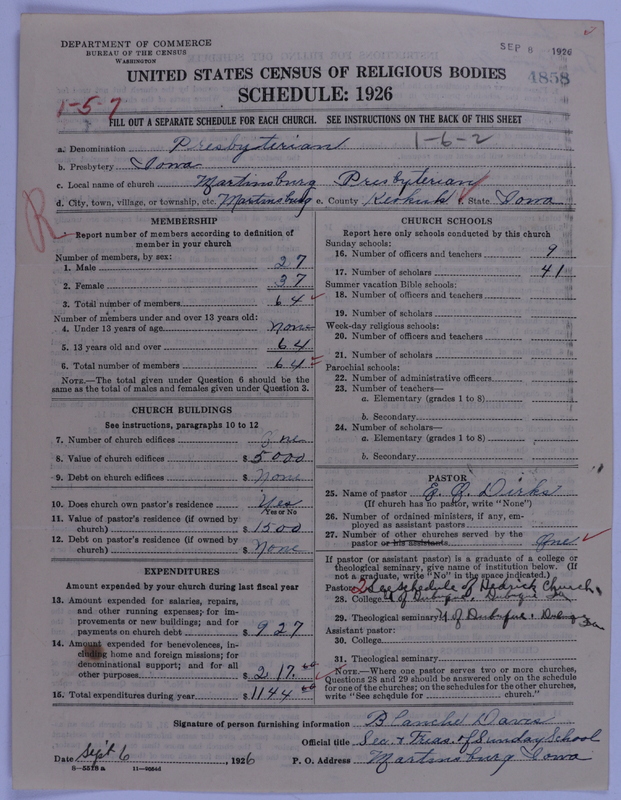 Scan of Presbyterian Church in the United States of America: 4858