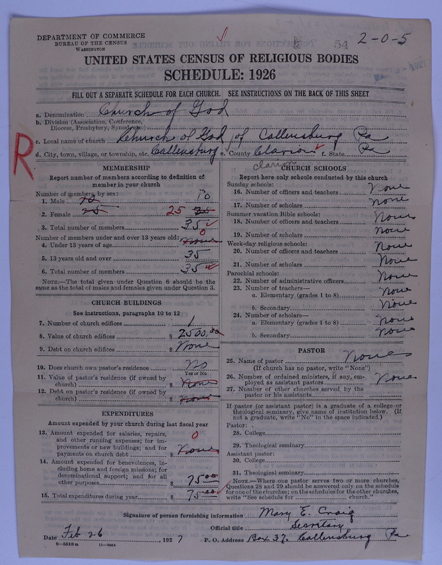 Scan of Church of God (Headquarters, Anderson, Ind.): 54