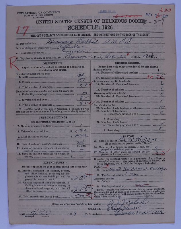 Scan of Landmark Baptist of America: 233