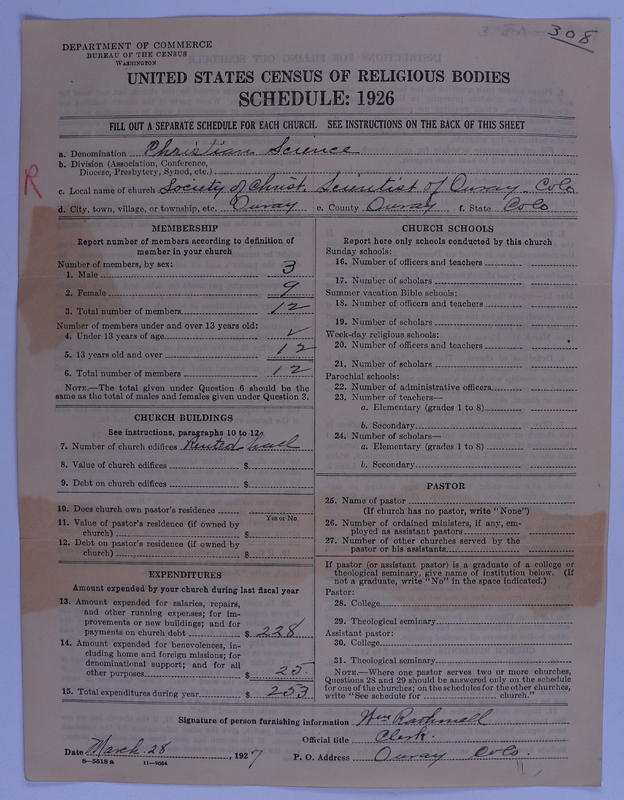 Scan of Church of Christ, Scientist: 308