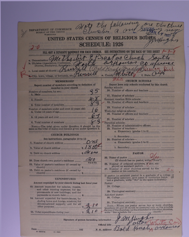 Scan of Methodist Episcopal Church, South: 2398