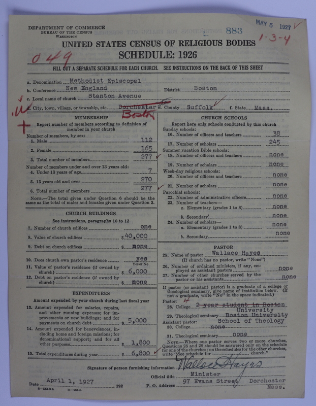 Scan of Methodist Episcopal Church: 883