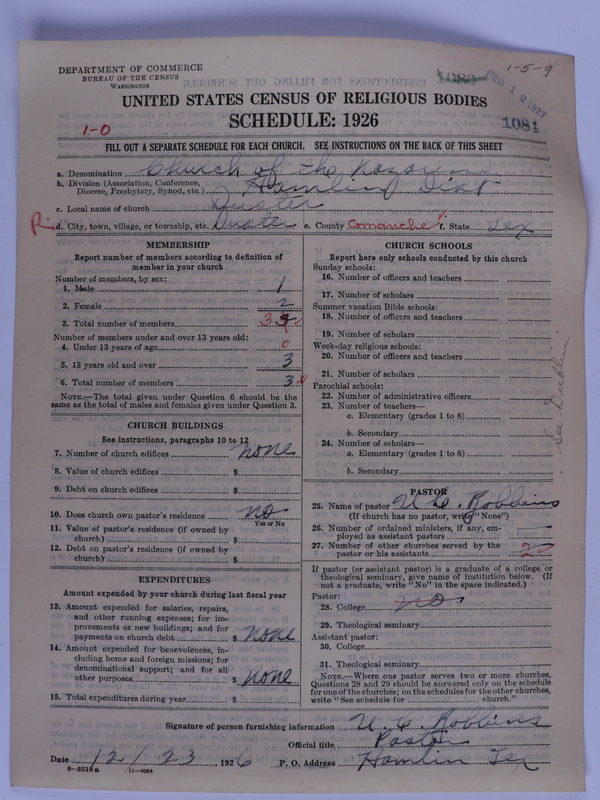 Scan of Church of the Nazarene: 1084