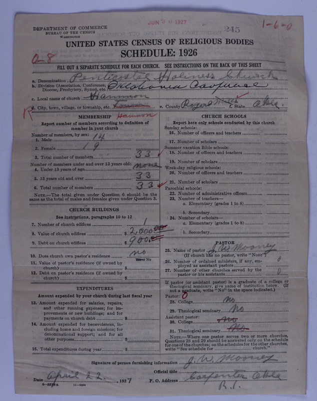 Scan of Pentecostal Holiness Church: 245